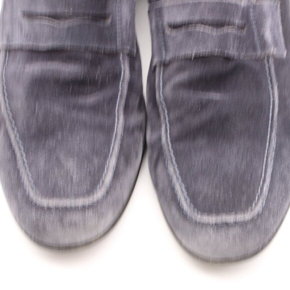 To Boot New York Men's Size 11 Leather Suede Penny Loafer Navy Blue - Picture 11 of 11